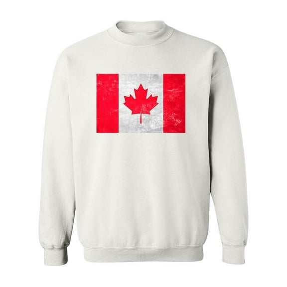 Canadian Flag Design Sweatshirt Men -Image by Shutterstock, Male 4X-Large