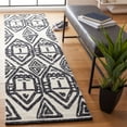 thumbnail image 3 of SAFAVIEH Metro Peronel Diamond Area Rug, Black/Ivory, 8' x 10', 3 of 10