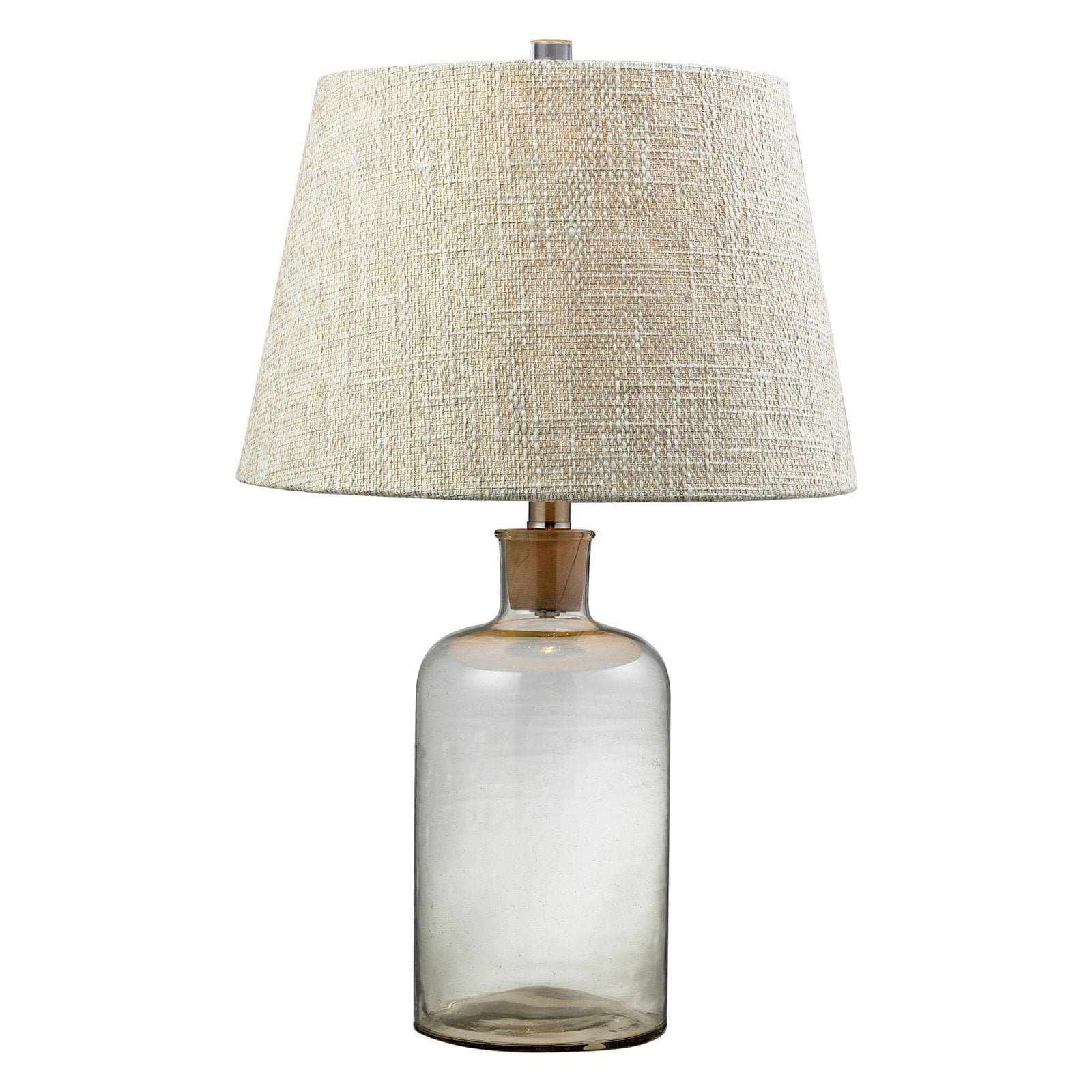 Dimond Lighting Clear Glass Bottle Table Lamp