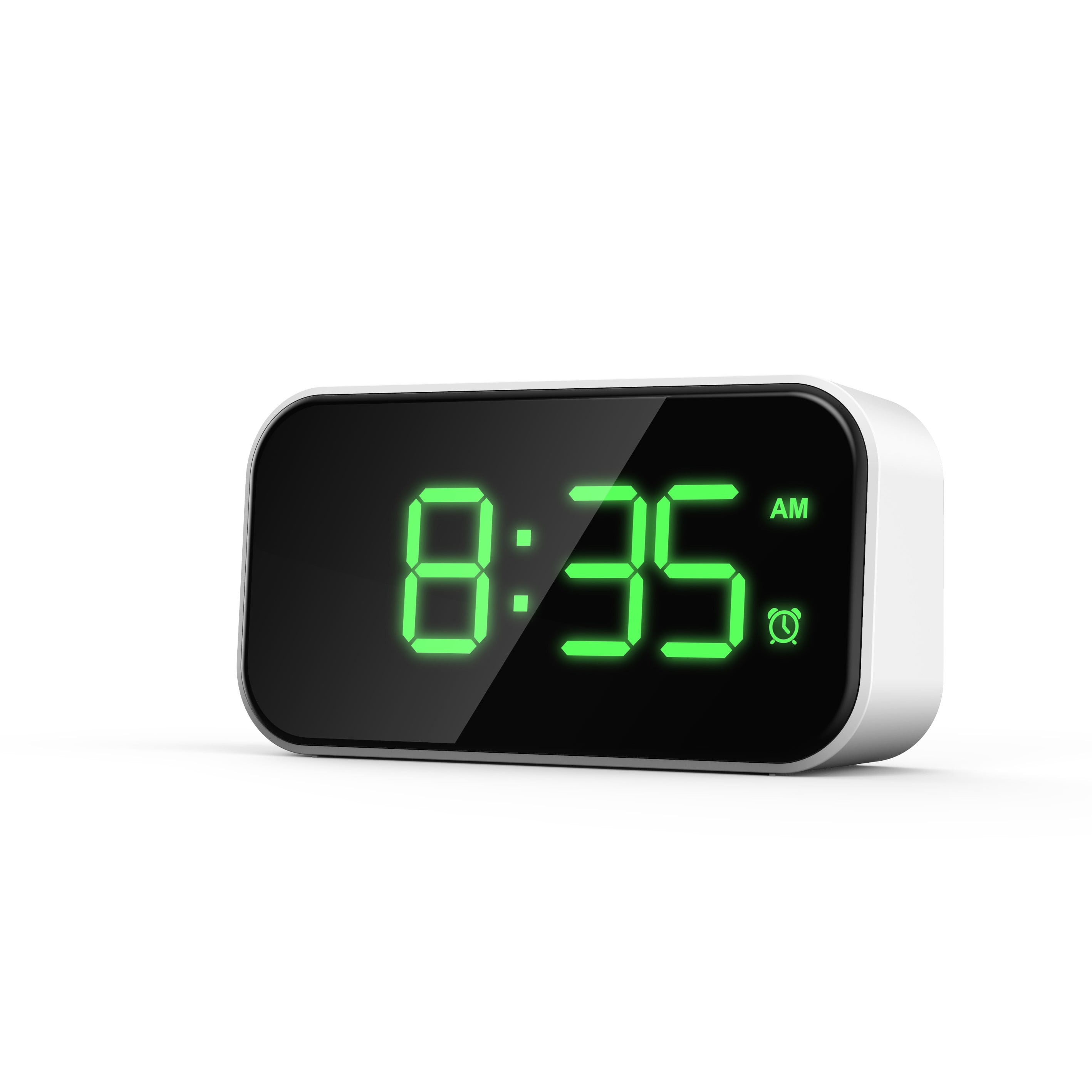 klasse Editor fantastisk Digital Alarm Clock, 5-Inch LED Screen, 12/24H, 5 Brightness, 6 Tone  Settings - Walmart.com