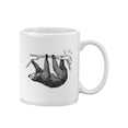thumbnail image 2 of Upside Down Sloth Mug - SPIdeals Designs,, 2 of 4