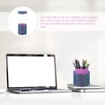thumbnail image 3 of unbranded Estuche Morado Con Purpurina Para Brochas De Maquillaje Con Doble Compartimento Para Uso En Casa, 3 of 6