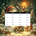 thumbnail image 4 of Lumtrix Christmas Pants Women Cute Funny Christmas Pattern Pajamas Casual Elastic Waist Pant Fall Pajama Red L, 4 of 6
