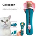 thumbnail image 1 of Plastic Cat Strip Squeezer Treats Scoop Button Pushed Snacks Feeder Pet Products, 1 of 9