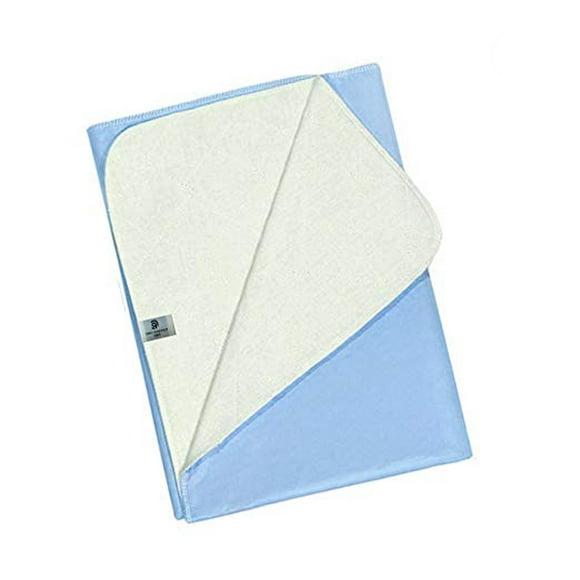 Platinum Care Pads Coussin de Lit Lavable - Pack Unique - 29 x 35 Couleur Bleu