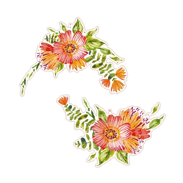 Yuarrent Pegatinas Rose Mural Beautiful Elegant Refrigerador Home Wall Sticker Calcomanías Glass Toilet Extraíble Autoadhesivo Decoración del hogar Y1544