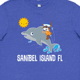 thumbnail image 4 of Inktastic Sanibel Island Florida Dolphin Youth T-Shirt, 4 of 5