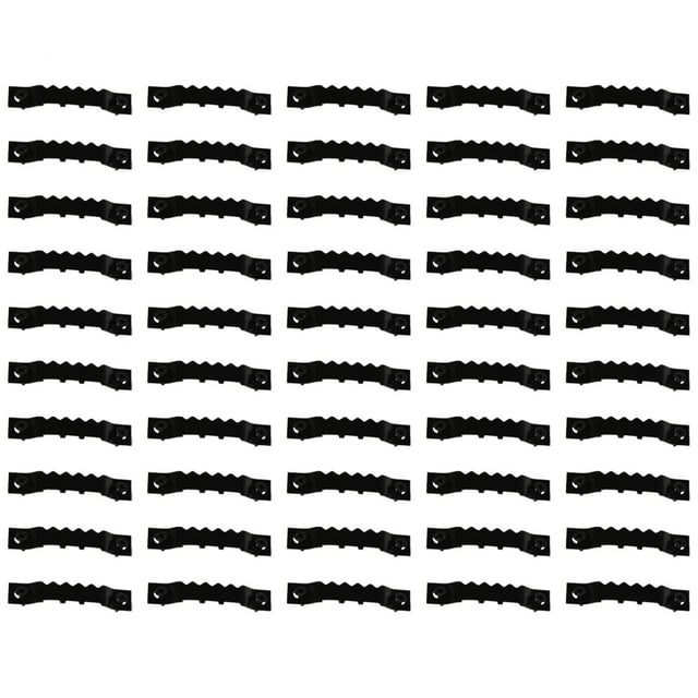 Sawtooth Picture Hangers Heavy Duty, 50 Pack Sawtooth Picture Frame Hardware