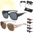 thumbnail image 1 of Gafas de sol Myliia Snapshades, gafas de sol Maysprings Snap Shades, gafas de sol polarizadas que se ajustan a gafas normales, 1 of 6