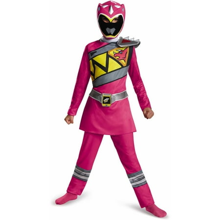 Pink Power Ranger Dino Charge Classic Child Halloween Costume