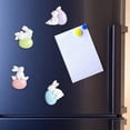 thumbnail image 6 of XGFHYJEH Easter Decoration, Magnets For Fridge Shaped Refrigerator Magnet For Office And Kitchen Locker Home Decoration 4 Pcs, 6 of 6
