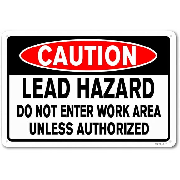 Do Not Enter Sign - 8"x12" Wall Decor Gift, Rustic Metal Sign for Home Man Cave Bar Garage