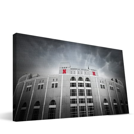 - Nebraska 16x36 Memorial Stadium Canvas