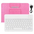 thumbnail image 1 of Teclado De 10 Pulgadas + Funda De Cuero Pu Con Soporte Para Tableta Bluetooth Teléfono Móvil Con Pantalla Enorme (Teclado De 10 Pulgadas + Funda De Pu Rosa Roja) Inevent EL007407-00, 1 of 6