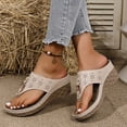 thumbnail image 6 of YLYL Orthopedic Sandals for Women Flip Flops Comfort Casual Arch Support Open Toe Summer Beach Slippers, 6 of 8