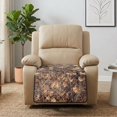 thumbnail image 4 of ZIATUBLES Oak Tree Camouflage Print Recliner Chair Cover, Anti-Slip Quilted Polyester Recliner Slipcover, Washable Pets Friendly Furniture Protector for Most Standard Recliners, 4 of 8