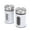 White, variant on STJKBDFC Stainless Steel & Glass Red Salt & Pepper Shaker Set with Pour Spout (2 Pack)