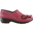 thumbnail image 3 of KLOGS Women's Naples Pink/Pink Ribbon Leather Clog - 00130010529, 3 of 5