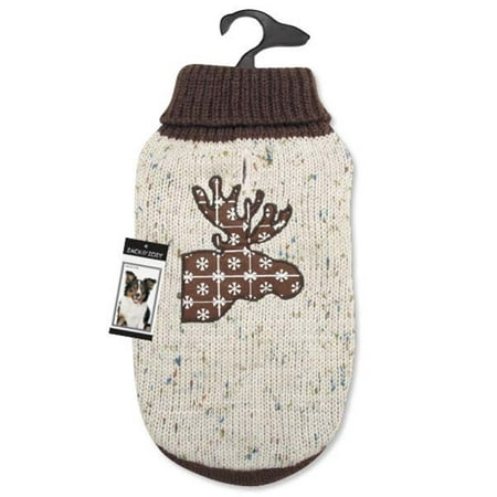 Zack & Zoey Northern Woods Moose Sweater - X-Small