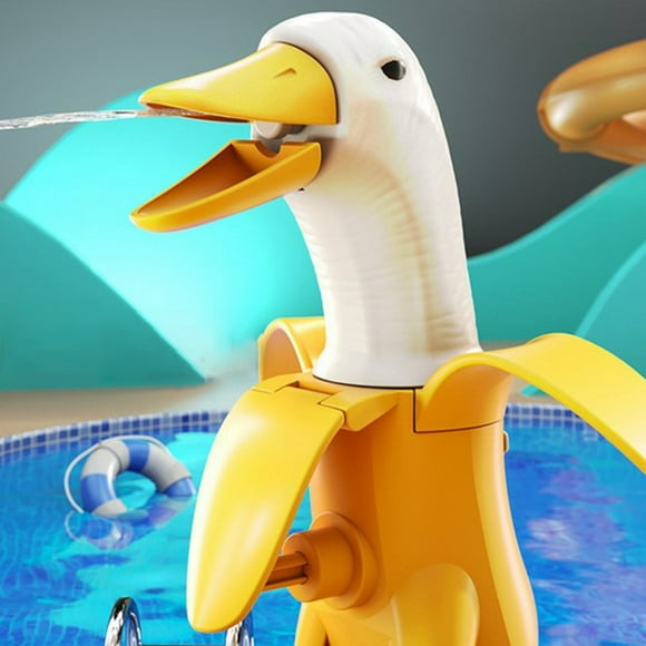 Banana Duck Water Small Spray Beach Outdoor Fun Fruit Water Toy