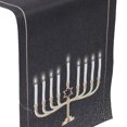 thumbnail image 4 of KAKOWELY Camino de mesa para Hanukkah, decoración para mesa de comedor, decoración para mesa de festival, 4 of 5