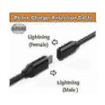 thumbnail image 5 of Cable de extensión Lightning de 1 m para iPhone y iPad, cable de extensión para iPhone con certificación Apple Mfi hembra a M, 5 of 5