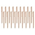 thumbnail image 1 of Bolígrafo metálico delgado Uxcell, bolígrafos retráctiles con clips para oficina de negocios, estilo de invitado de boda 1 oro rosa, 1 of 6