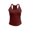 thumbnail image 4 of Tank Tops for Women Spaghetti Strap V Neck Ribbed Tank Tops Slim Soft Camisole Basic Layering Shirts Tank Tops, 4 of 6