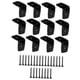 thumbnail image 5 of 12 piezas de herrajes para pérgola, clips para vigas, clips para huracanes, soportes para muebles de metal 15 x 197 pulgadas, 5 of 9