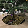 thumbnail image 2 of FMSHPON Music Concept Xmas Christmas Tree Skirt Stand Mat for Holiday Party Decoration Indoor Outdoor 36 inches, 2 of 3