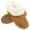 Chestnut, variant on VONMAY Women's Fuzzy Memory Foam Slippers Fluffy Slip On Cozy Winter House Shoes Plush Faux Fur Lining Upper Lightweight Anti Slip Sole Indoor and Outdoor