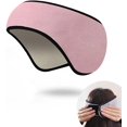 thumbnail image 5 of Orejeras cálidas de invierno, apagón ajustable para hombres y mujeres al aire libre, orejeras para dormitorio, aislamiento acústico, reducción de ruido (rosa), 5 of 5