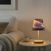 BZSMCE Table Lamp Creative Starry Elegance Pattern Simple Pattern Night Light