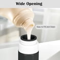 thumbnail image 6 of MateeyLife 17PCS Travel Bottles for Toiletries, TSA Approved Travel Size Containers, Leak Proof Travel Containers for Toiletries, Silicone Travel Kit for Shampoo, Conditioner BlackWhite, 6 of 7