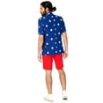 thumbnail image 2 of OppoSuits Mens Stars and Stripes Two Button Formal Suit eu58 48/9 1/2, 2 of 2