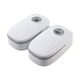 thumbnail image 1 of Comederos automáticos Greeniant para gatos fácil de limpiar Extraíble doble gris, 1 of 6