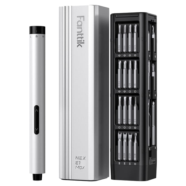 Destornillador eléctrico Fanttik E1 Max con 50 puntas 0.2N.m 3.7V