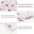 thumbnail image 5 of FORMRS Womens Scarf Winter Soft Long Big Warm Shawls Wrap Tassel Scarves, Pink Polka Dots, 5 of 9
