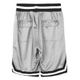 thumbnail image 2 of Ma Croix Mens Mesh Shorts with Pockets Lightweight Active Sportswear Basketball Team Uniform, 2 of 4