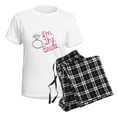 thumbnail image 4 of CafePress - Im The Bride Pajamas - Women's Short Sleeve Print T-Shirt and Pants Light Cotton Pajama Set, 4 of 7