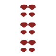 thumbnail image 1 of kurtrusly Semelles Ajustables pour Talons Hauts, Réparation de Talons Personnalisable, Rouge 3Set, 1 of 6