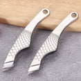 thumbnail image 5 of Stainless Steel Tweezers For Hair Removal And Kitchen Tasks With Slanted Tip And Fish Scale Grip 42g Strong Construction, 5 of 9
