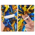 thumbnail image 3 of Cheerleading Poms,Cheerleading Flower Ball with Handle,Cheerleaders Cheering Squad Pompoms for Boys Girls School Sports Games Team Spirit Cheer,Pack of 2, 3 of 4