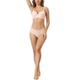 thumbnail image 2 of NOMADIC NOOK Women's Underwire Lightly Bra Adjustable Straps Push-up Soft 3/4 Cup T-shirt Bralette 2 Packs, 2 of 4