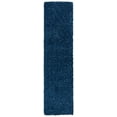 thumbnail image 2 of SAFAVIEH California Plush Solid Shag Runner Rug, Navy, 2'3" x 17' - Modern Design, Navy, Non-Shedding & Easy Cleaning, Ultra Plush Thick Pile, Ideal for Living Room, Bedroom, 2 of 11