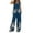Blue, variant on MNCEKFOD Summer Pants Sets Women 2 Piece Outfits Boho Casual Letter Printed Vest Sleeveless Top Loose Wide Leg Relaxed Fit Pants Suit Blue L