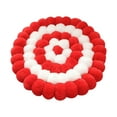 thumbnail image 4 of Cojines Redondos Con Pompones Para Sofs Y Sillas, Decoracin De Oficina, Tela Suave, 20 Cm, Colores Vibrantes, Para Salas De Estar, Decoracin Del Hogar, Sillas De Oficina, Paquete De 4, Ukhbmc, 4 of 7