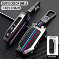 thumbnail image 1 of Car Key Fob Cover Case Protector Zinc Alloy 3 4 5 Buttons Remote Key Case Cover Fob For Kia Seltos Telluride K5, 1 of 12