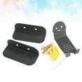 thumbnail image 3 of 3 Pcs/Ensemble Crochet de Rangement pour Vélo Support Mural Accessoires Robustes (Noir), 3 of 6