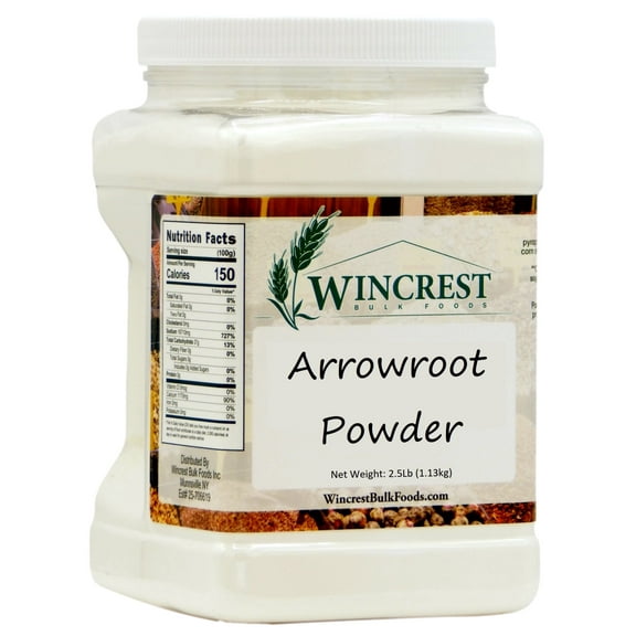 WinCrest Arrowroot Powder - 2.5 Lb Tub